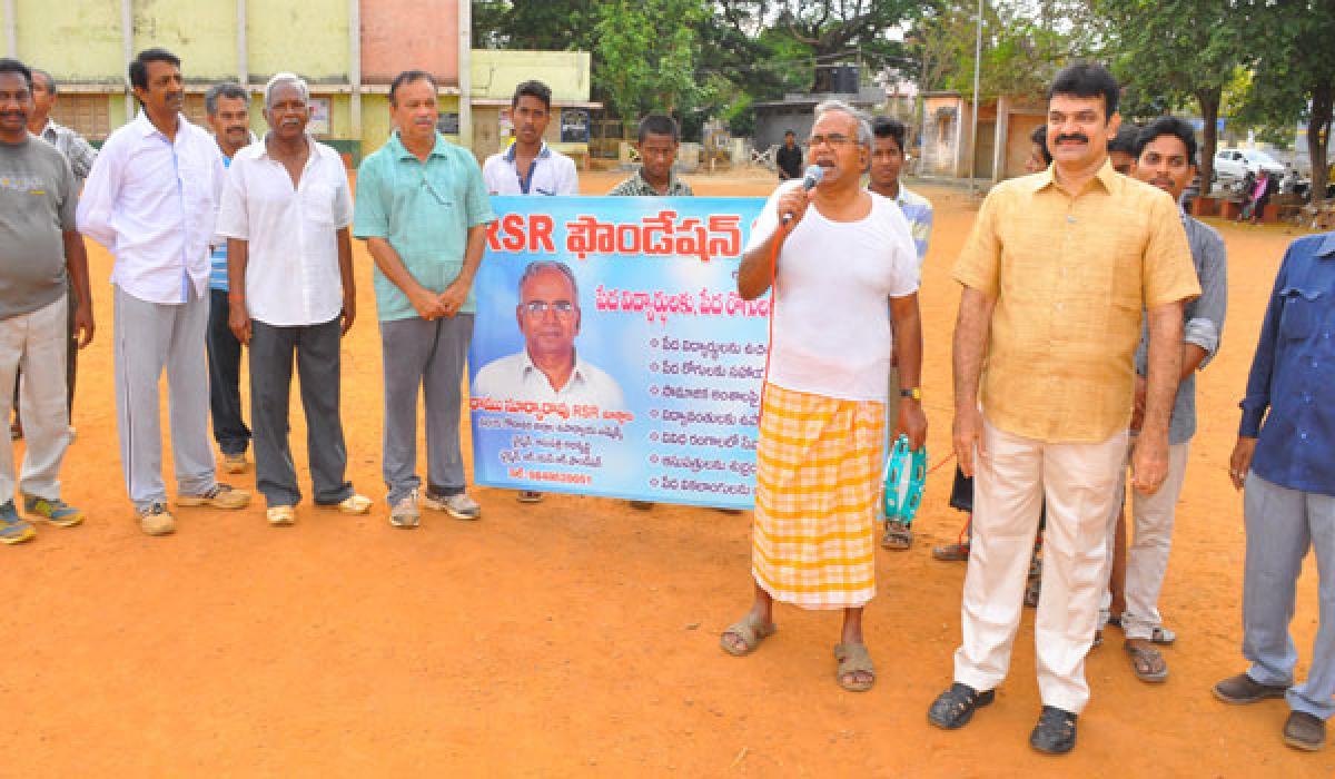 Blood donation awareness campaign conducted