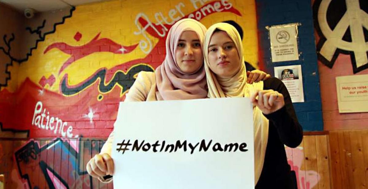 Muslims unite against terrorism #NotInMyName