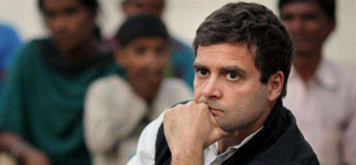 Modi not bothered about anyone but himself and terms him as a selfie machine:Rahul Gandhi 
