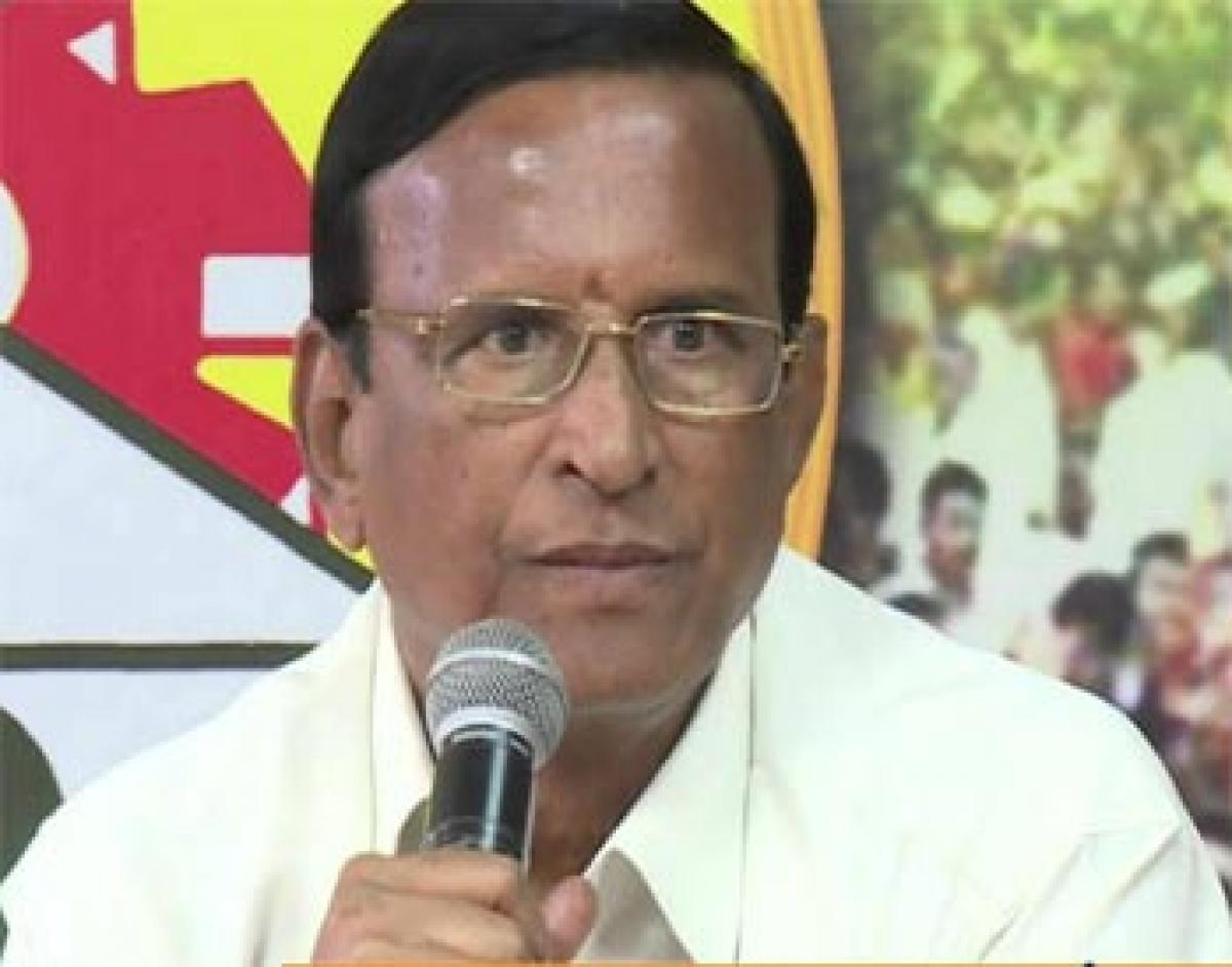 Tainted opposition has no moral right to find fault with TDP: Muddu