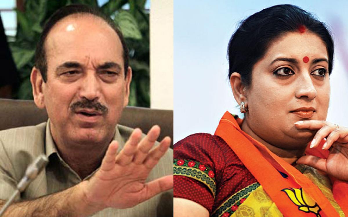 Azad takes on Smriti for misleading India in Rohith Vemula case