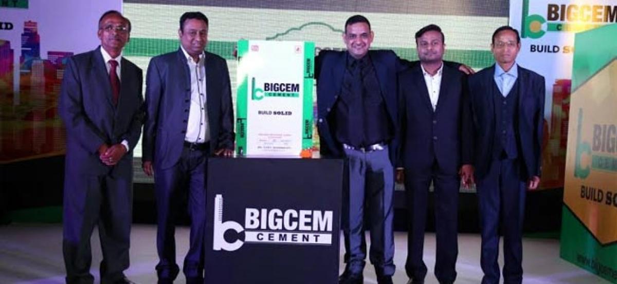 Kanodia Group Launches BIGCEM A world class quality cement in North India Market