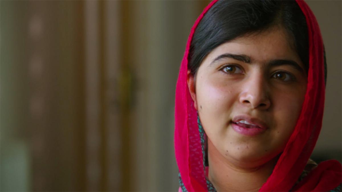 He named me Malala: portrait of girls education icon