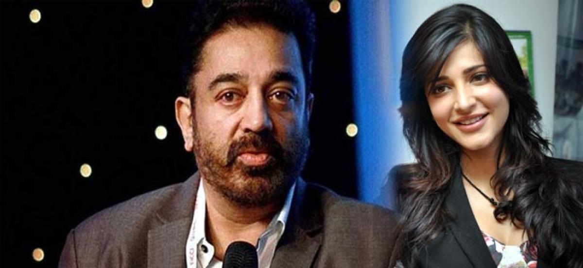 Shruti changed my madrasi accent to yankee for Dasavatharam: Kamal