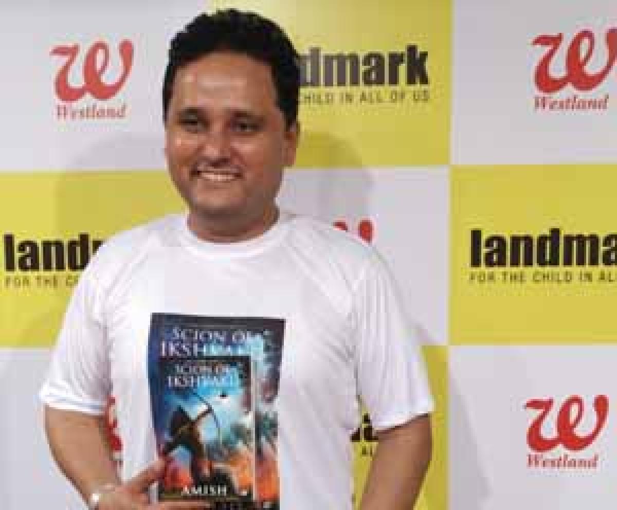 Amish Tripathi in town for promotion of Scion of Ikshvaku