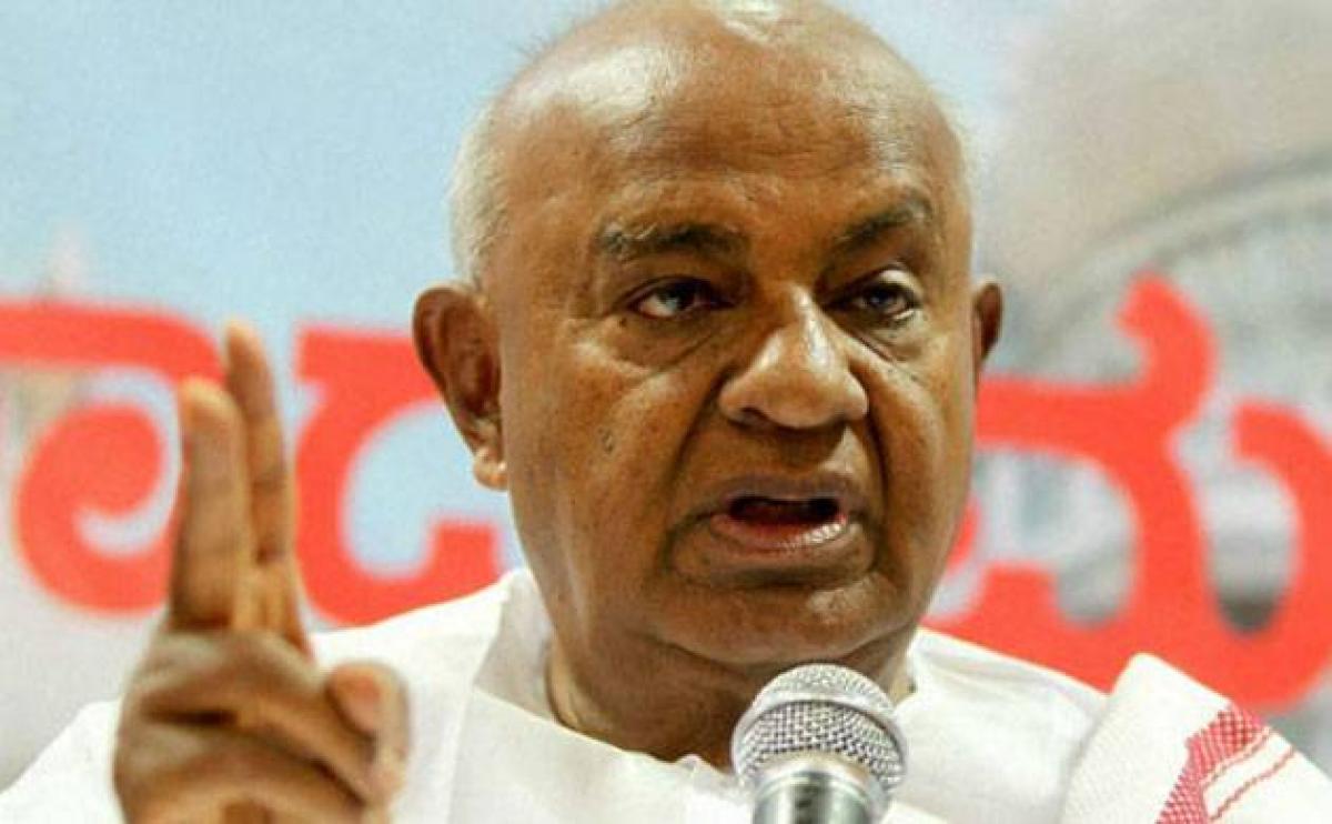 Demonetisation implementation ‘haphazard’, says Former PM Deve Gowda