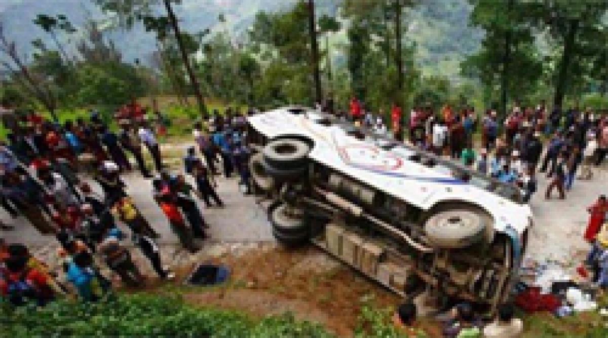 Eight killed in Nepal bus accident