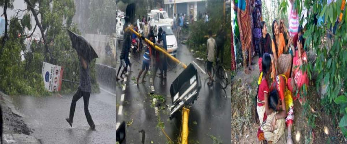 Vardah cripples life in Chennai