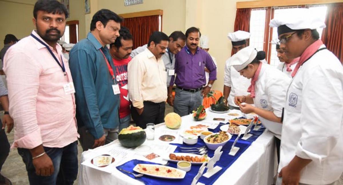 Budding chefs showcase culinary skills