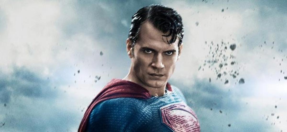 First image of Cavill wearing Reeve's superman costume released