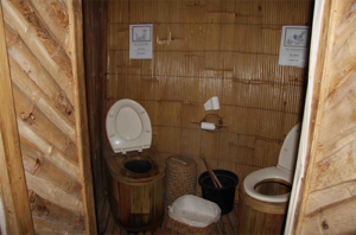 Indias first bamboo toilet in Nagaland