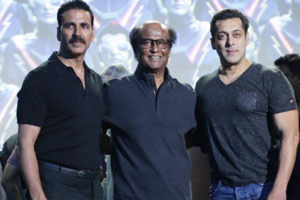 Salman Khan surprises Rajinikanths 2.0 team