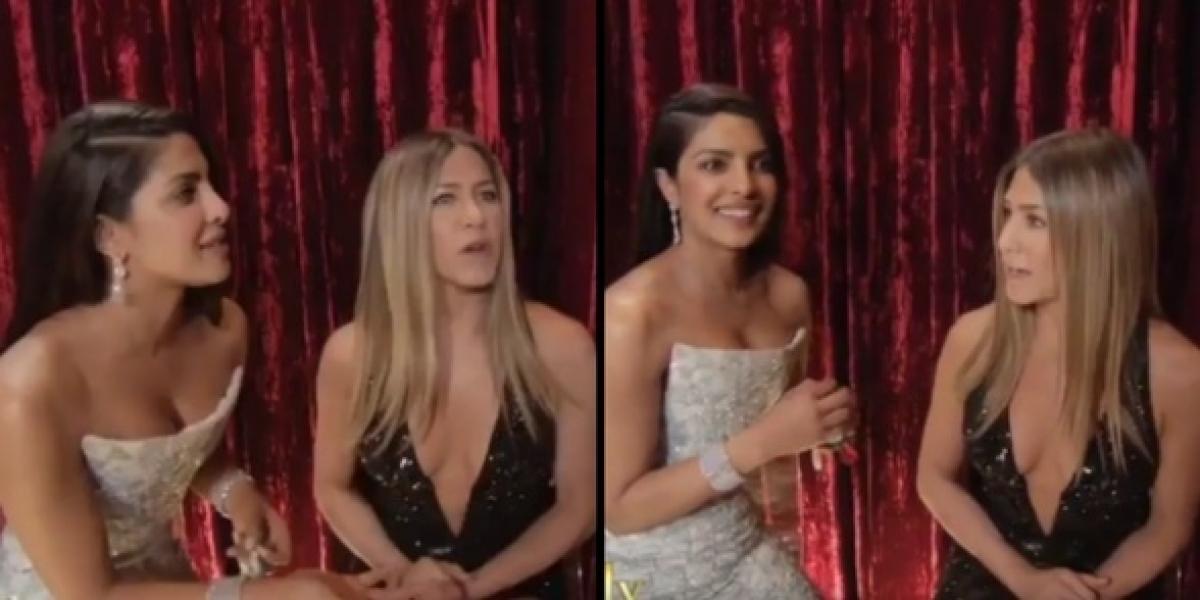 Oscars 2017: Priyanka Chopra interviews Jennifer Aniston