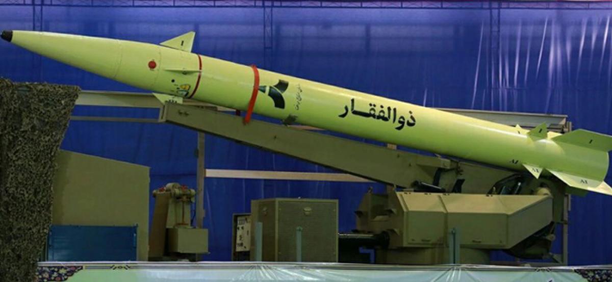 Irans defence Ministry launched home-grown ballistic missile Zolfaqar