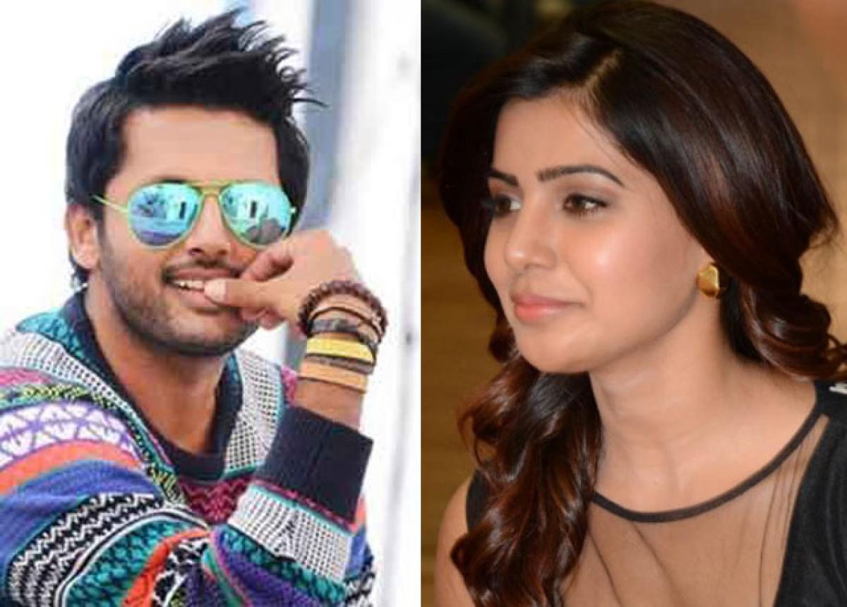 Nithiins next with Samantha to be directed by Trivikram