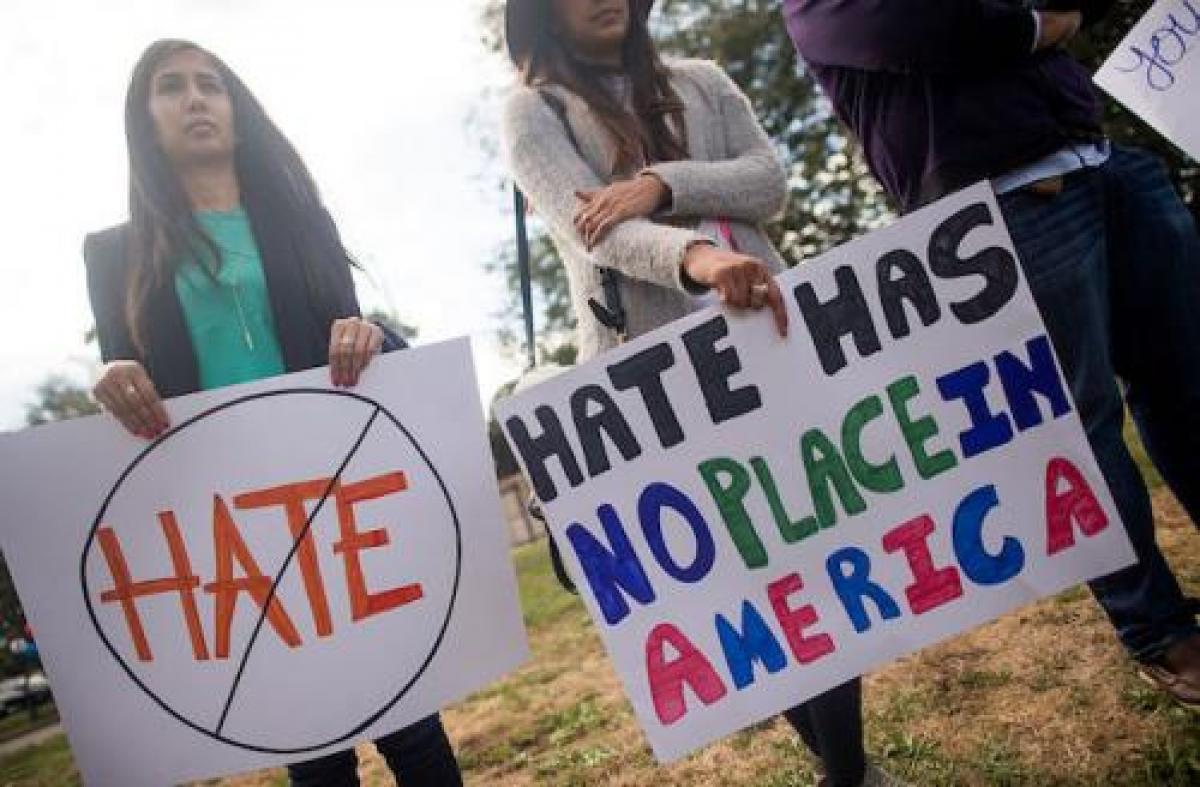Indian-Americans hold rally against hate crimes in front of White House