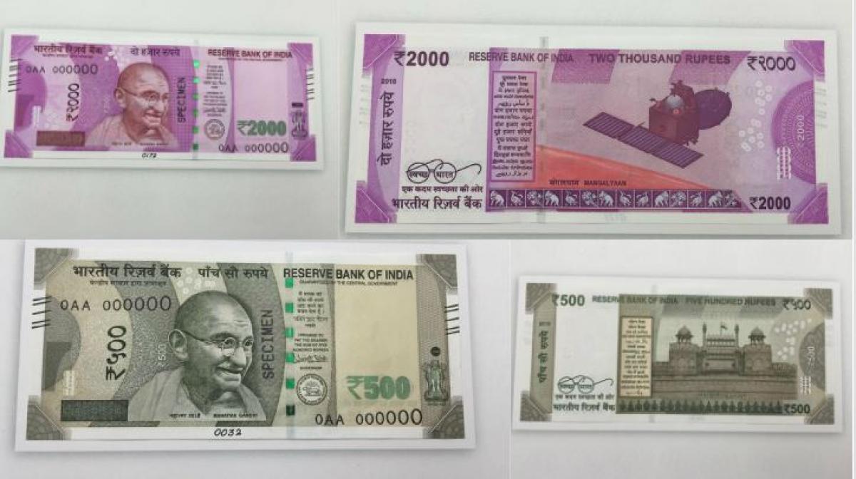 RBI issues new series of Rs 500, Rs 2,000 currency notes