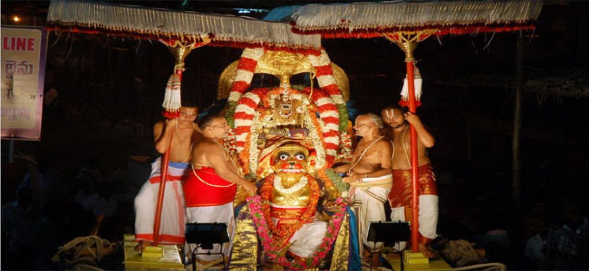 Hanumantha Vahanam procession