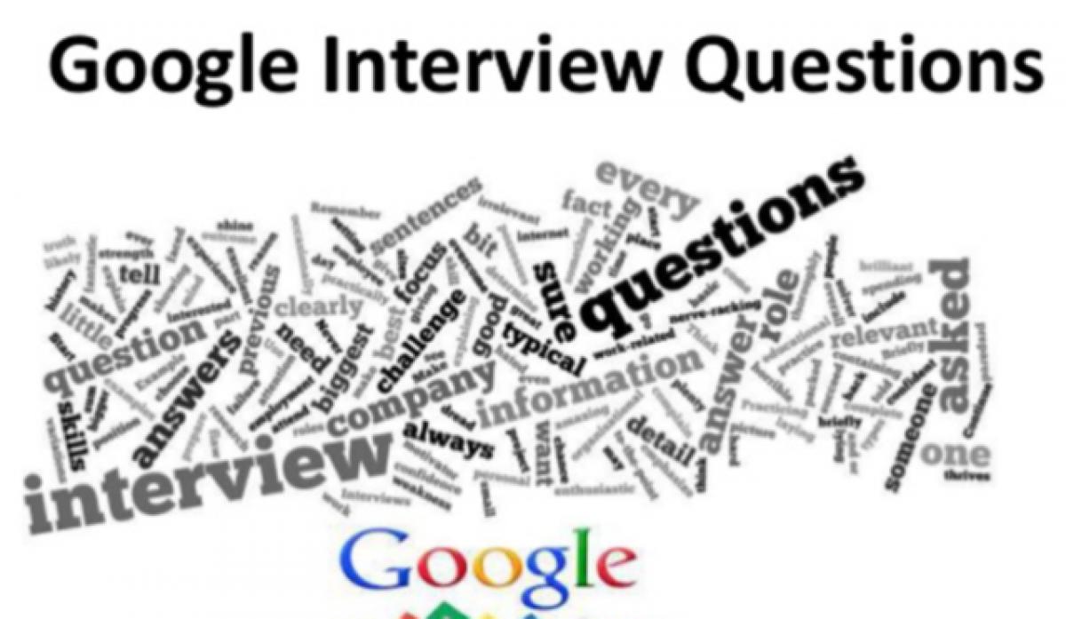 Googles Toughest Interview Questions