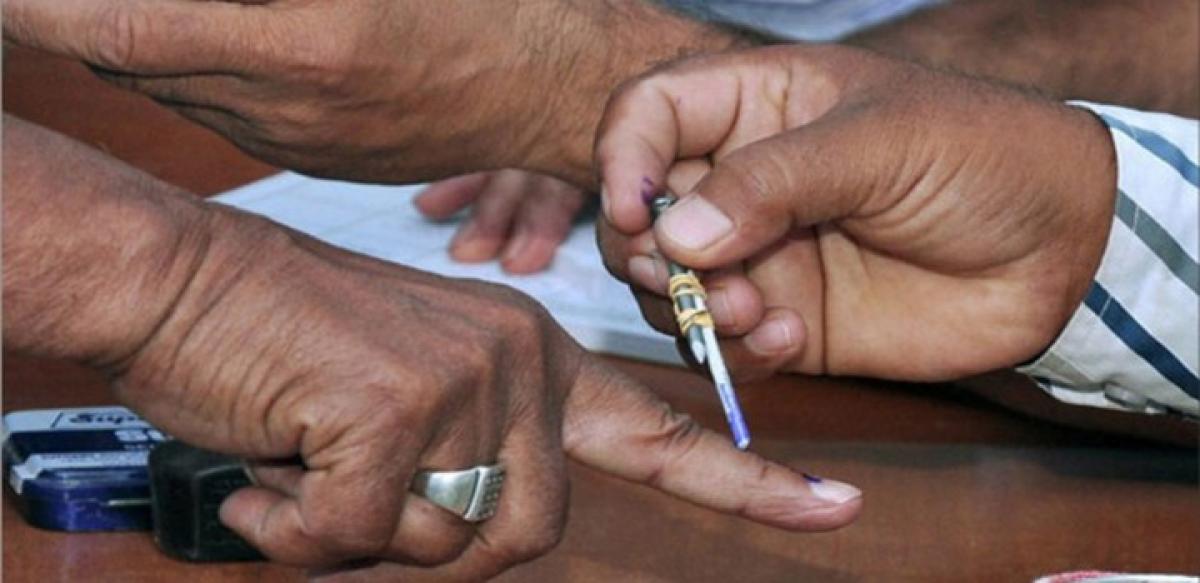Telangana Civic polls peaceful