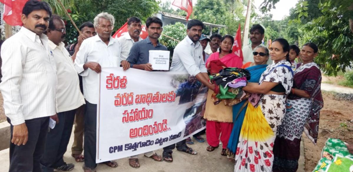 CPM raises funds for Kerala flood victims