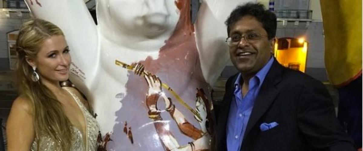 Lalit Modi did not attend to ailing wife, seen partying with Naomi Campbell and Paris Hilton