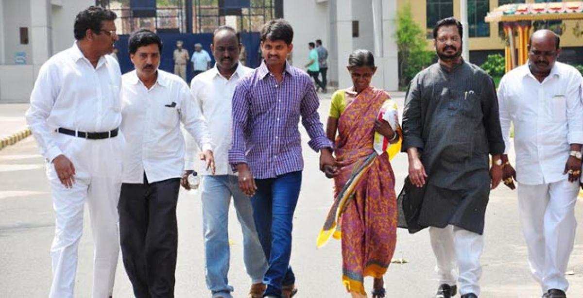 Satyam Babu released from jail