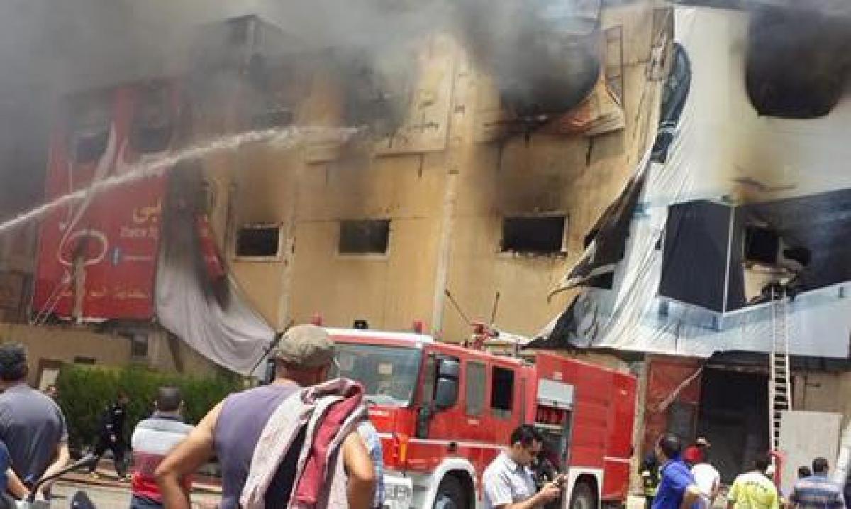 23 dead in Egyptian factory fire