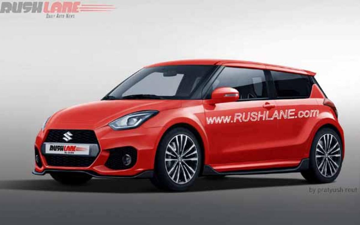 Evolutionary styling changes in 2017 Maruti Swift hatchback
