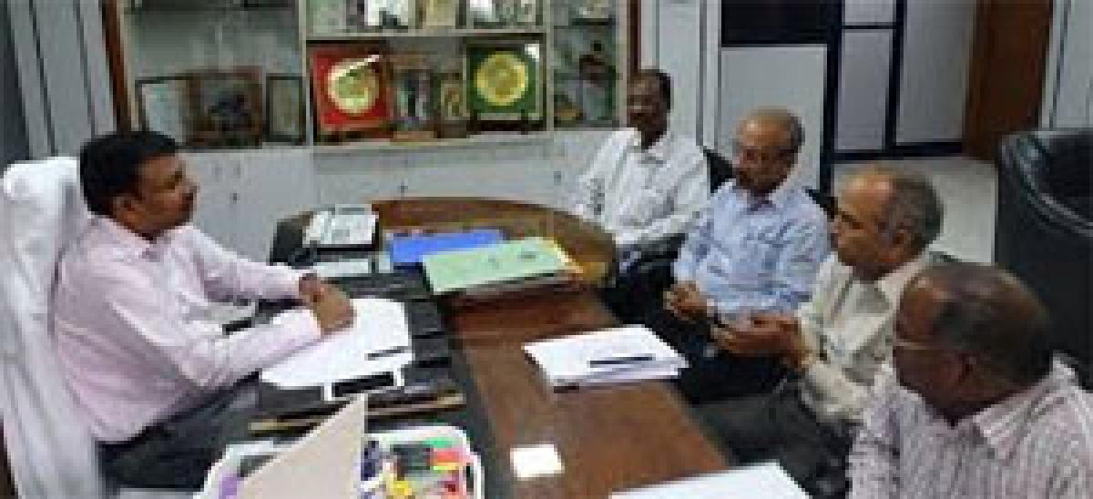 SCCL chairman reviews STPP works