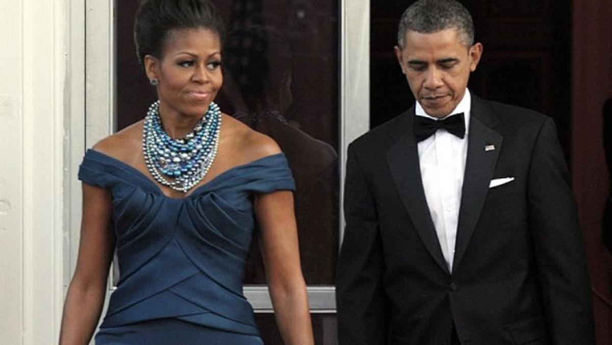 Obama a loving husband, wonderful father and favorite dance partner, Michelle tweets