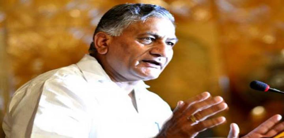 Assam’s protest is not normal says​ G​en VK Singh