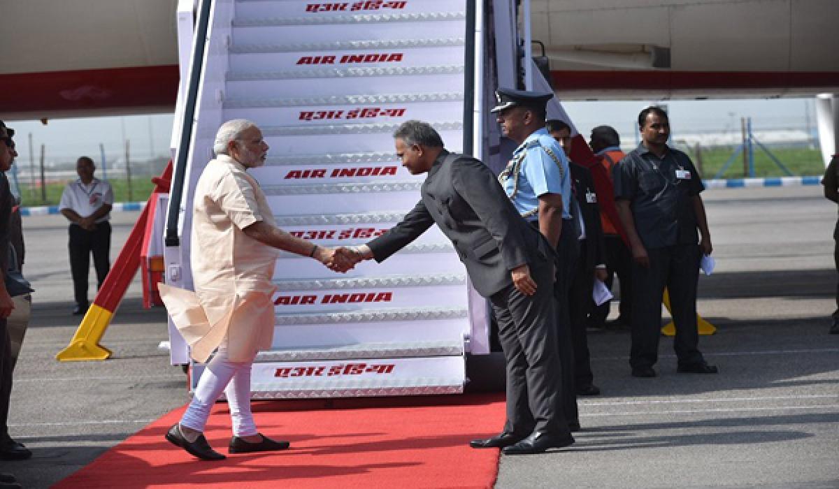 PM Modi arrived in Vientiane will attend the East Asia Summits, ASEAN-India 