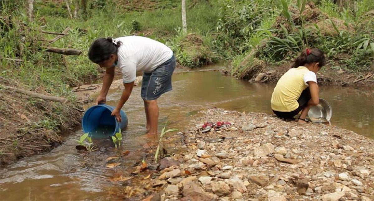 City gets muddy water