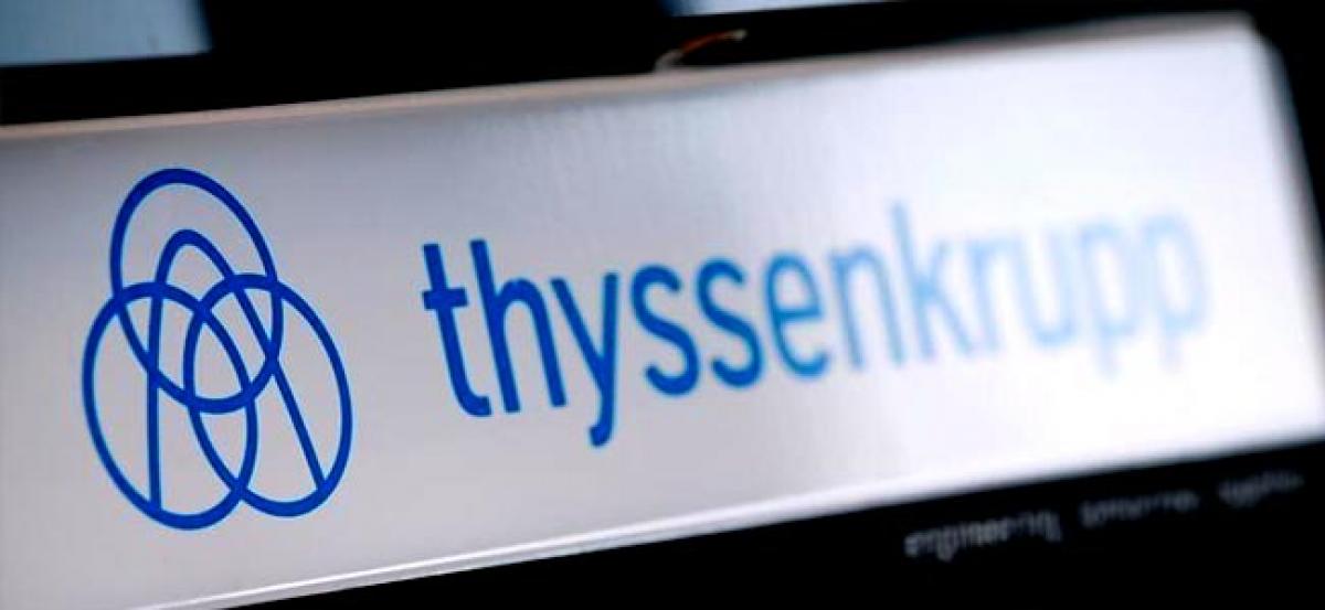 Thyssenkrupp expects CSA sale to lead to net loss