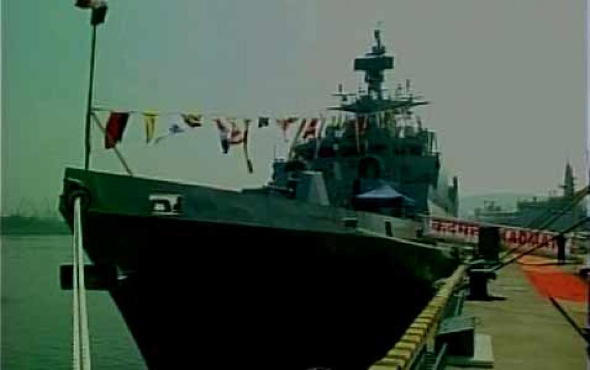Admiral Dhowan commissions INS Kadmatt into Indian Navy