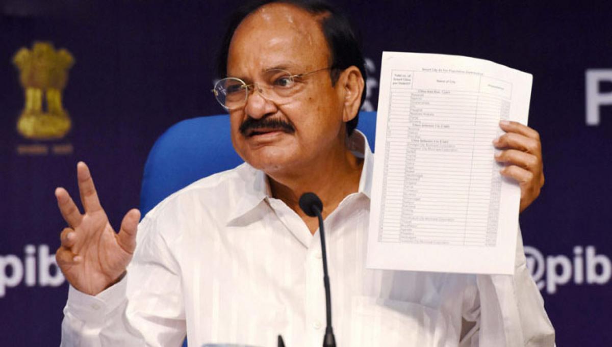 Centre to help cities which perform: Venkaiah Naidu