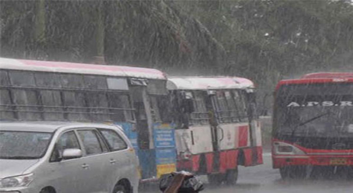 Isolated heavy rain forecast for north coastal AP