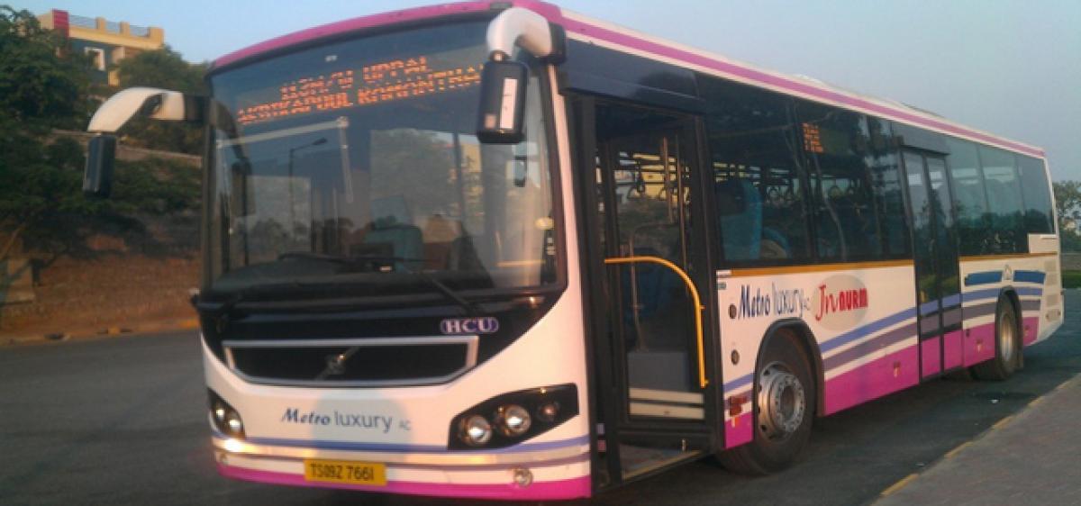 Wi-Fi facility on 115 a/c buses