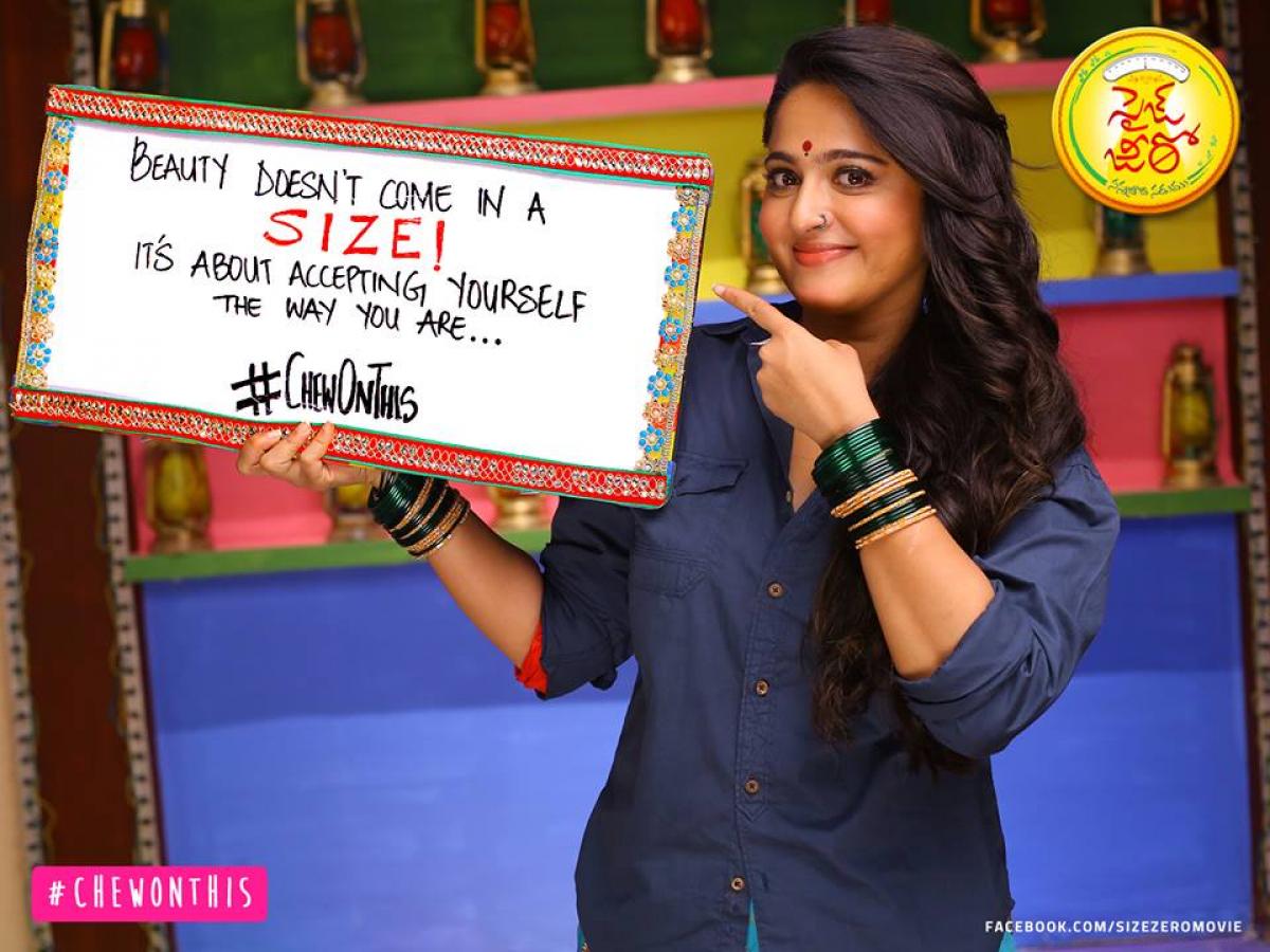 Anushkas size zero latest posters