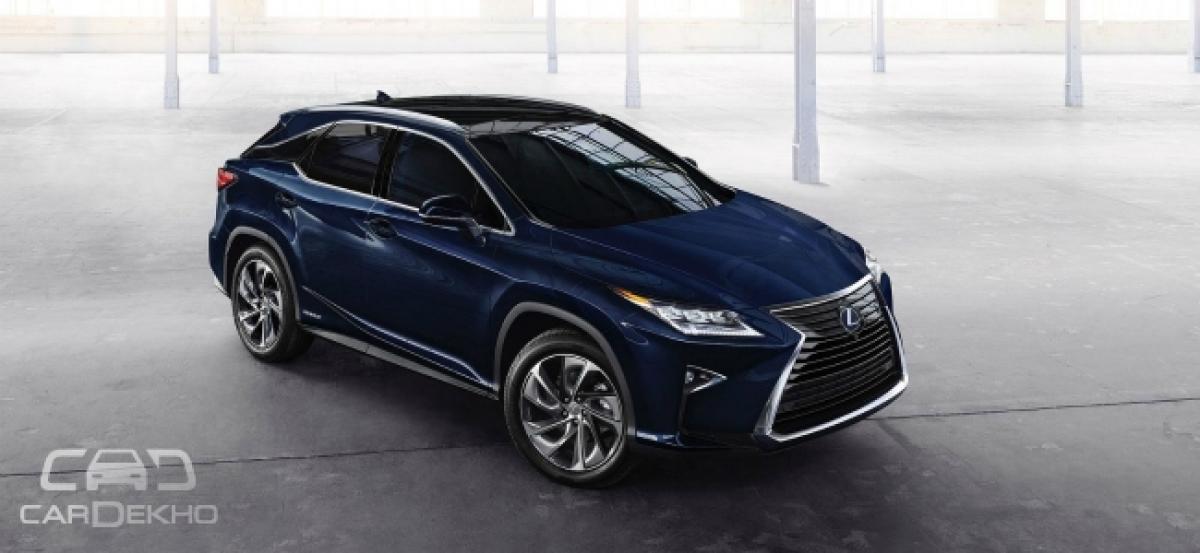 This Week: Lexus RX 450h To Launch In India