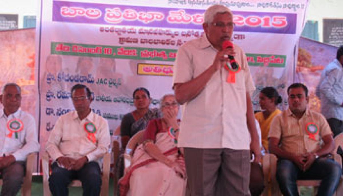 Every student should be educated: Kodandaram