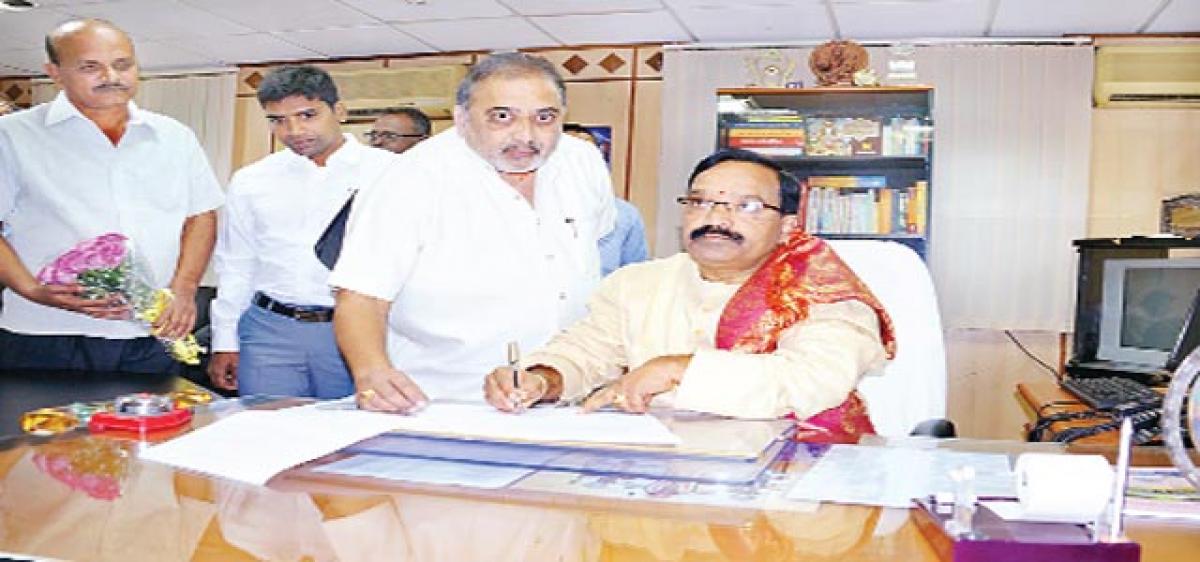 RS Vidyapeetha  VC assumes office