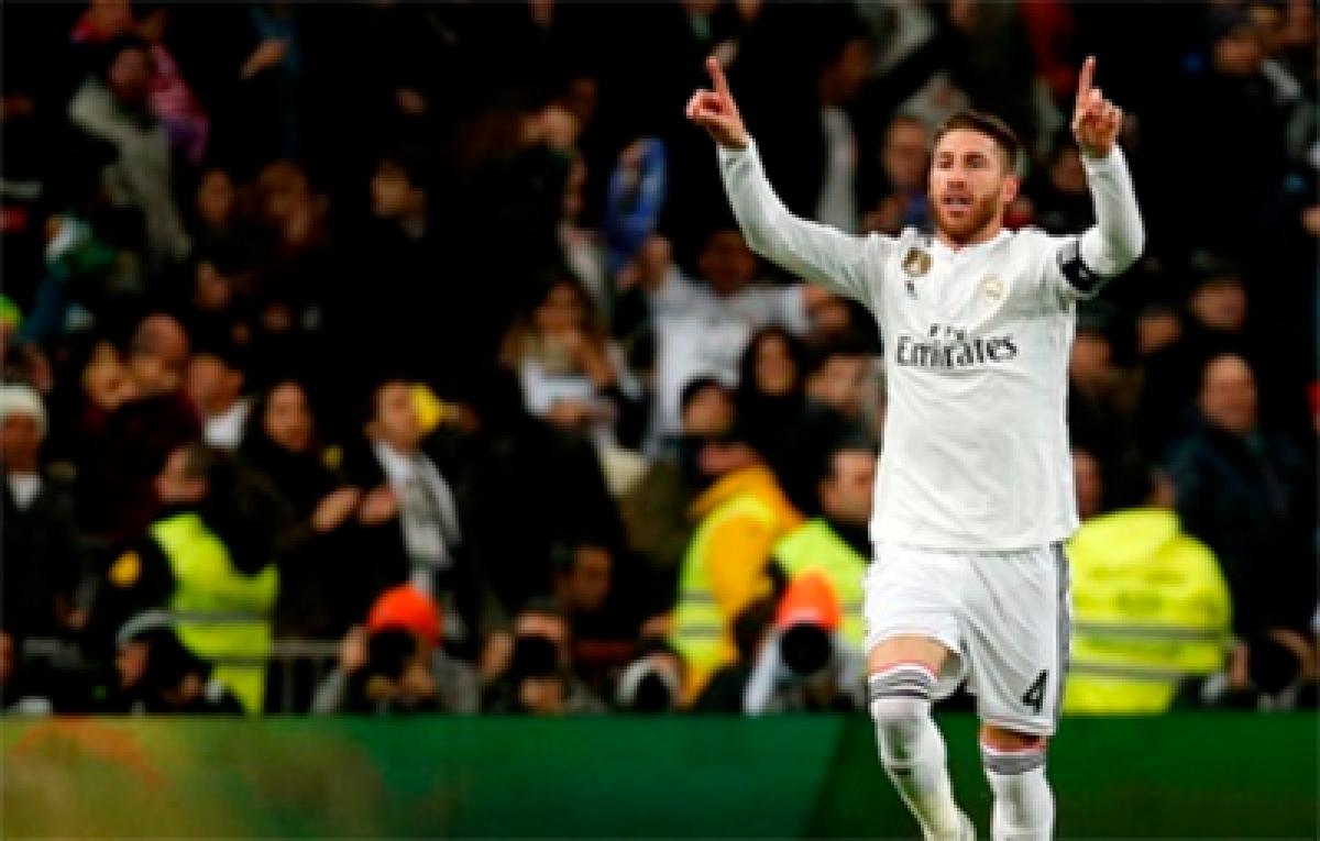 Man U make 28.6 million pounds bid for Real Madrids Sergio Ramos