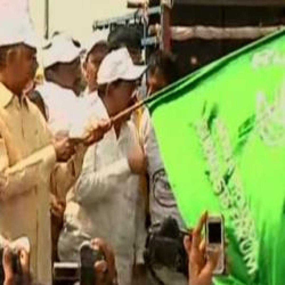 Chandrababu launches Run for capital