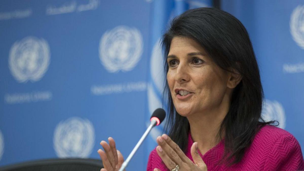 US to make efforts to ease Indo-Pak tensions: US ambassador Nikki Haley