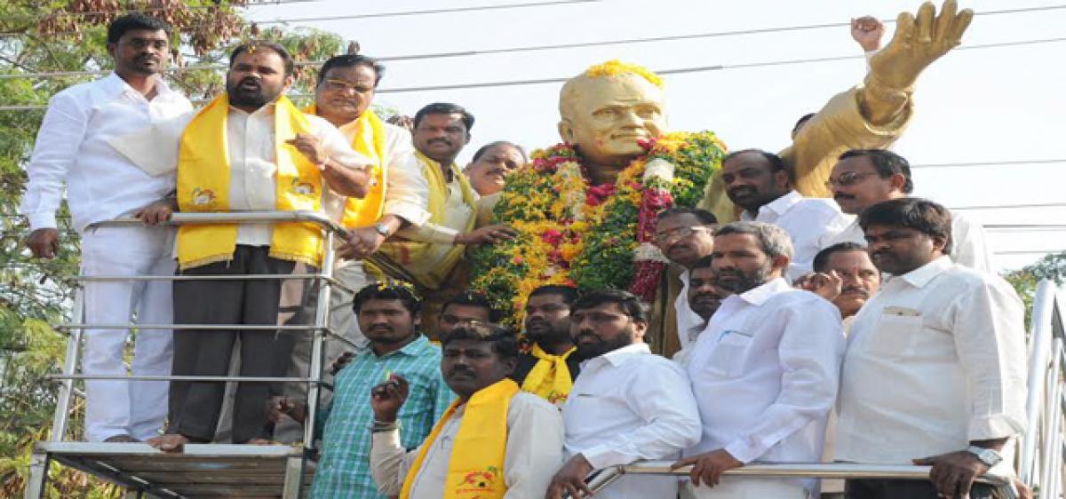 NTR remembered, tributes paid in Nalgonda