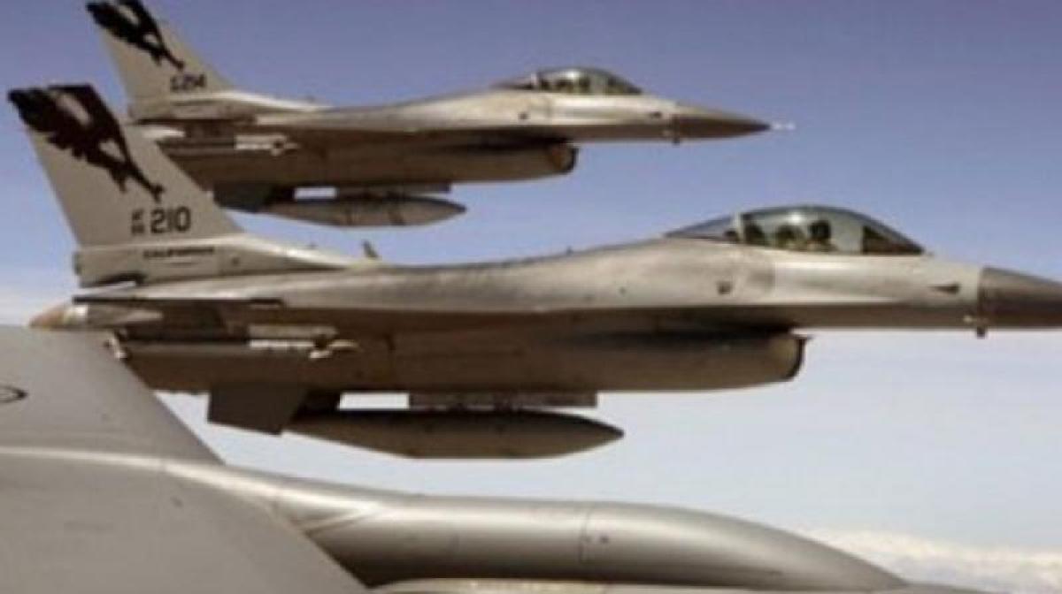 F-16 fighter jets collide mid-air, pilots eject safely