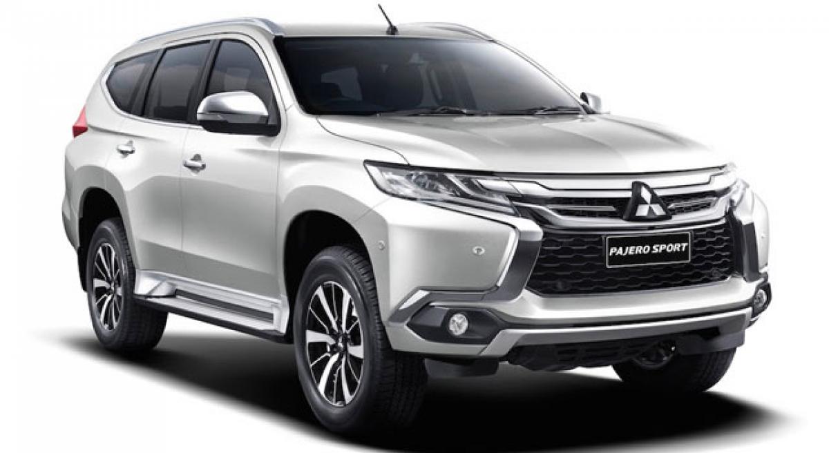 Third generation Mitsubishi Pajero Sport India launch in 2018