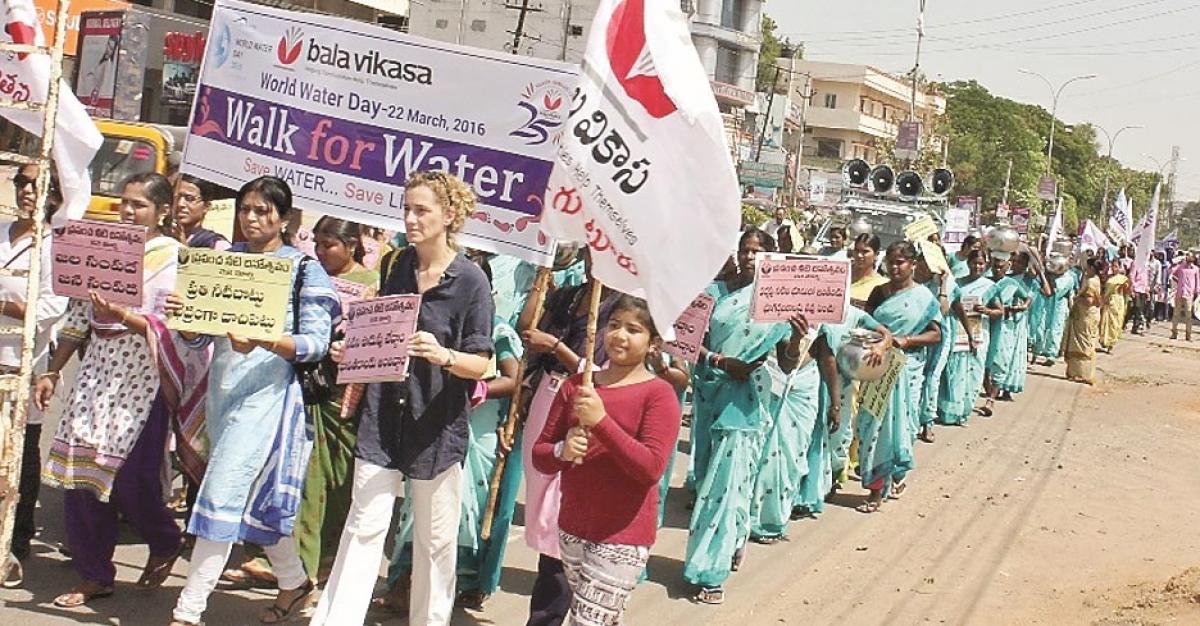 Massive campaign to save water